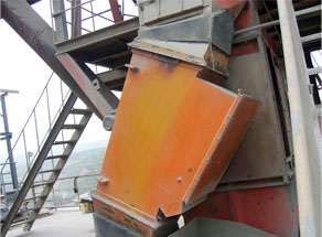 管道式永磁自卸除鐵器使用現(xiàn)場